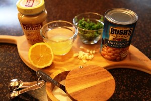 Ingredients for Hummus Recipe