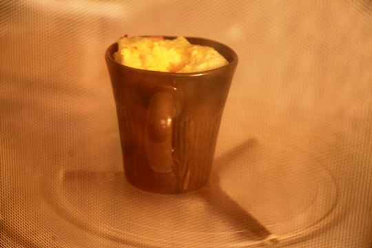 Microwave Omelet In a Mug 3