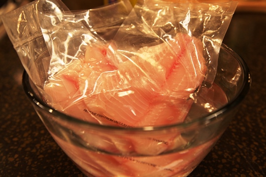 Thaw Fish Quickly
