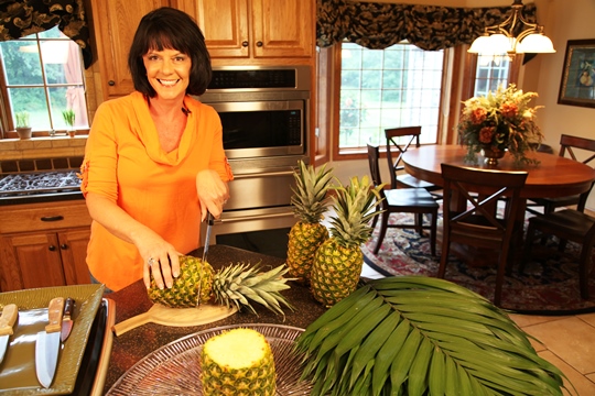 Making the Pineapple Palm Tree